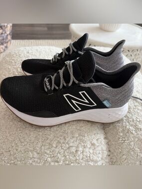 New Balance Black and Gray Women's Athletic Sneakers